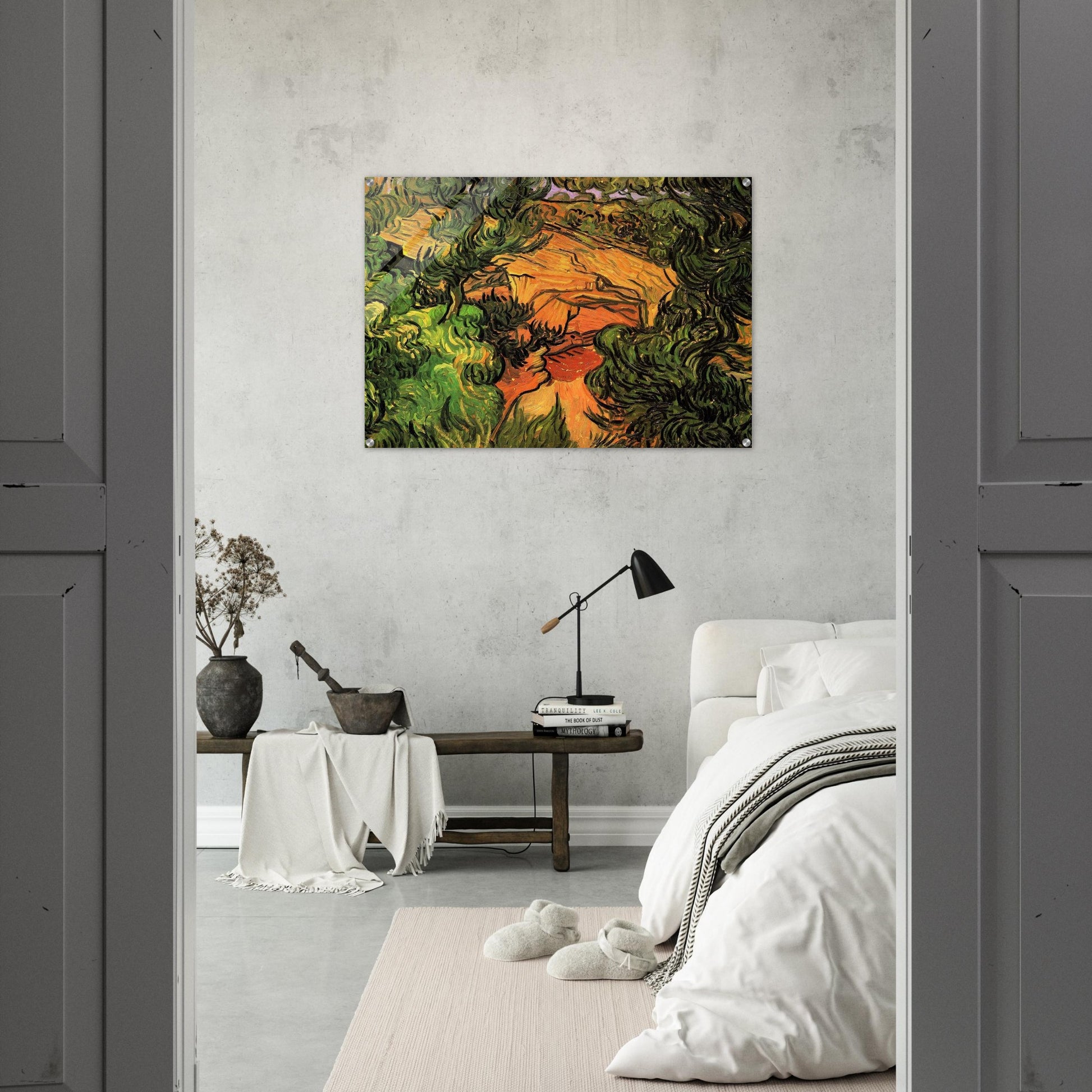 Entrance to a Quarry - Vincent van Gogh Acrylic Print - 70x100 cm / 28x40″ inches | Vincent van Gogh Wall Art | Vincent van Gogh Prints