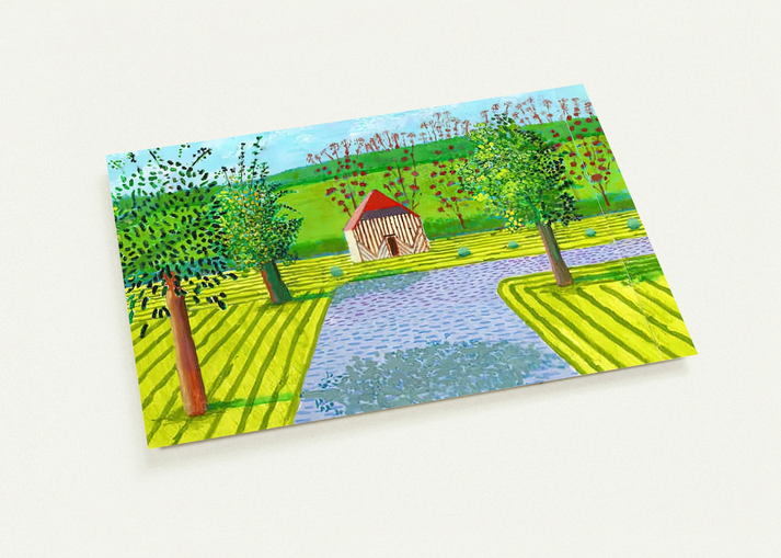 David Hockney By David Hockney Pack of 10 Post Cards | David Hockney Post Cards | A6 (10.5 x 14.8 cm) - 4.1 x 5.8 inches