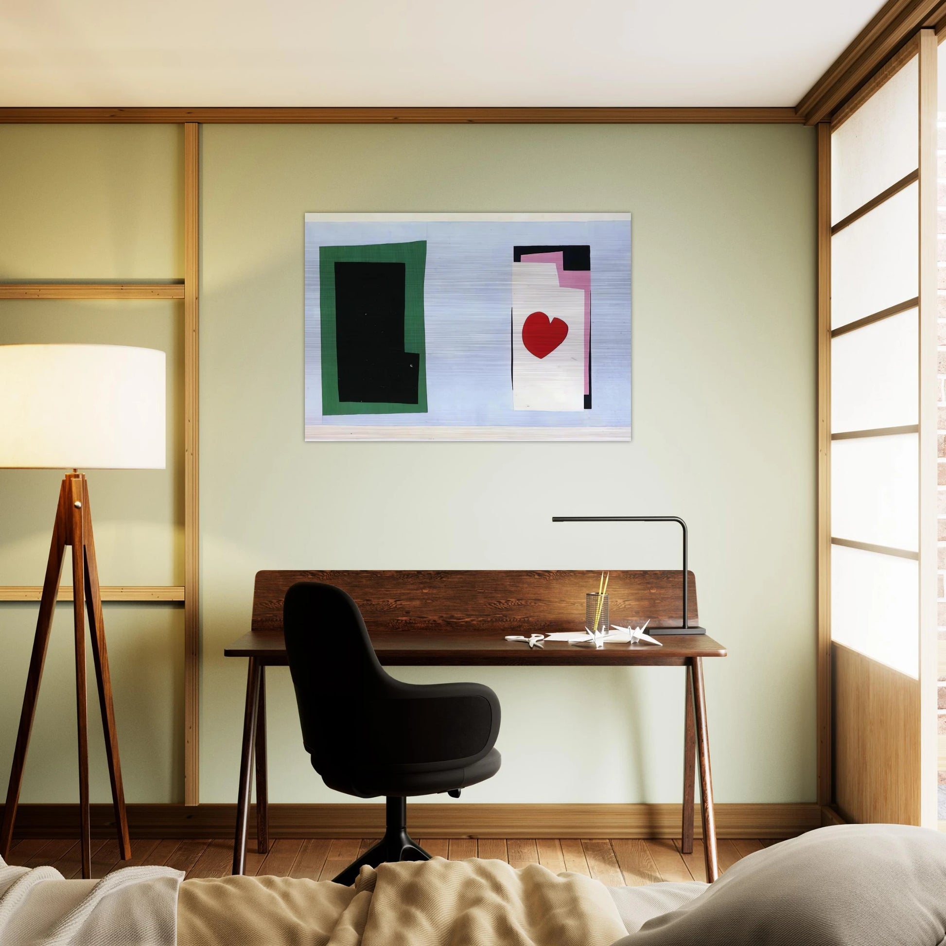 CUT OUTS 2 - Henri Matisse Brushed Aluminum Print - 70x100 cm / 28x40 inches | Henri Matisse Aluminum Print | Henri Matisse Prints