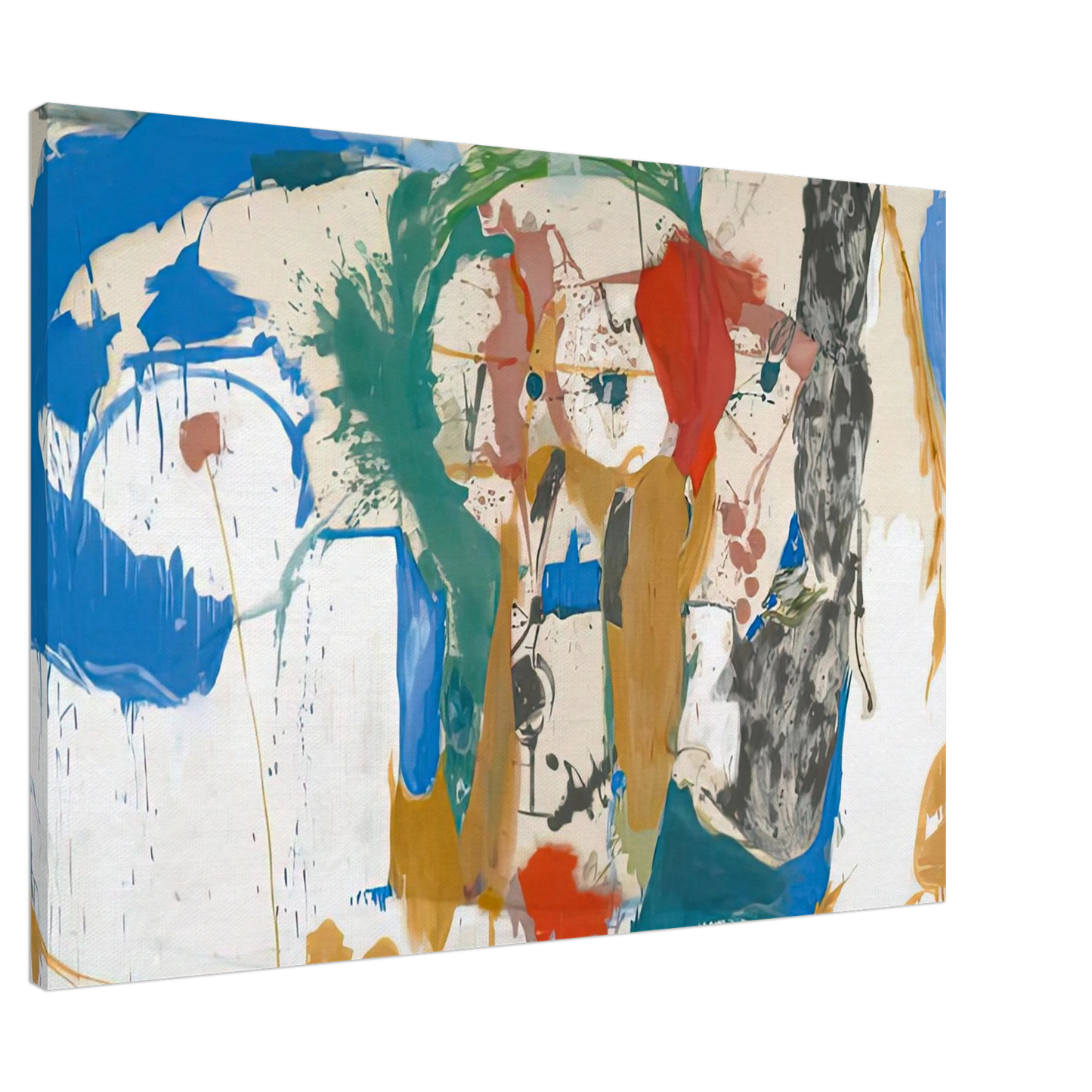 Helen Frankenthaler - Madridscape, 1959- Wall Art - 30x40 cm / 12x16 inches - Fine Art Poster-canvas - -