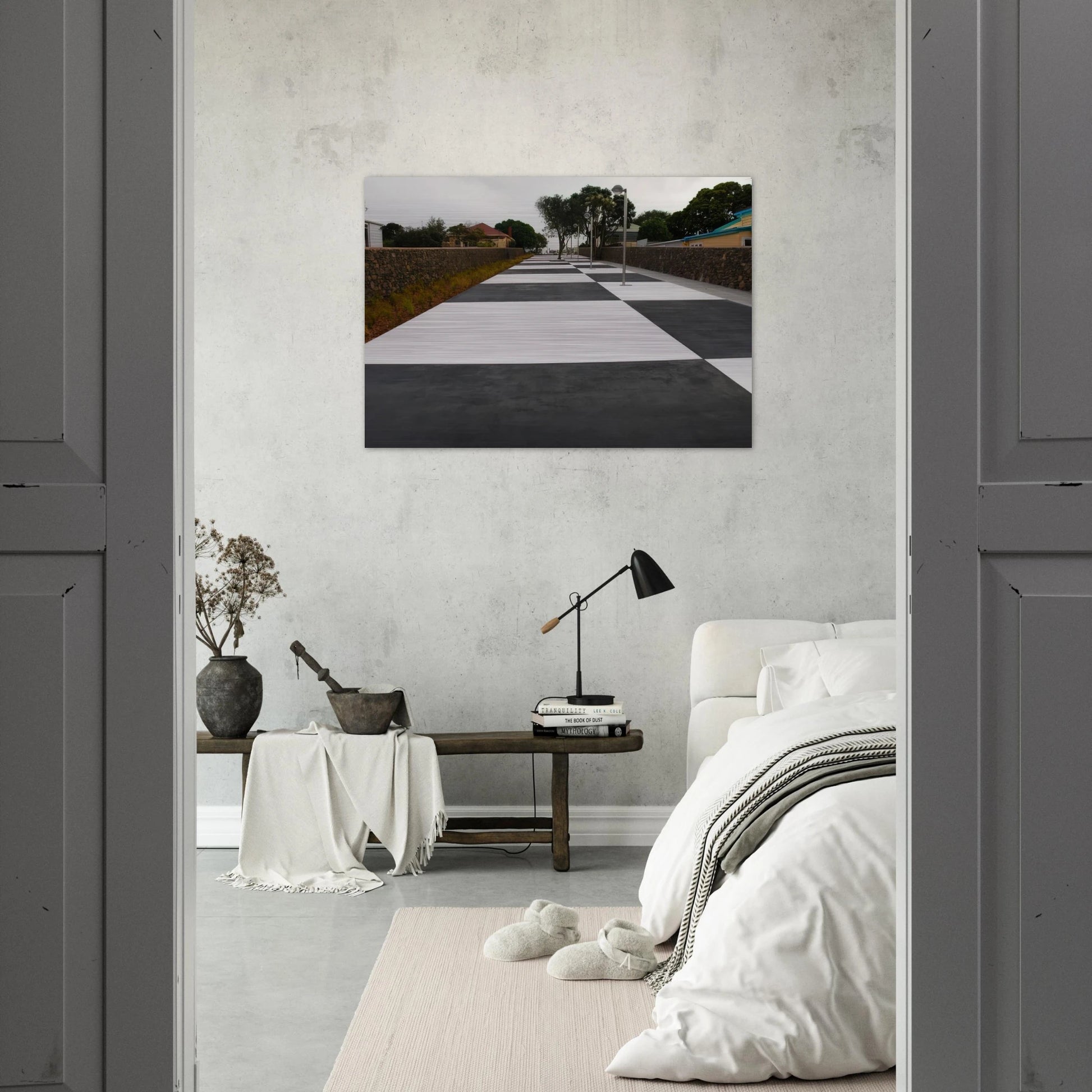 Waipero Swamp Walk - Pop Art - Billy Apple Brushed Aluminum Print - 70x100 cm / 28x40 inches | Billy Apple Aluminum Print | Billy Apple Prints