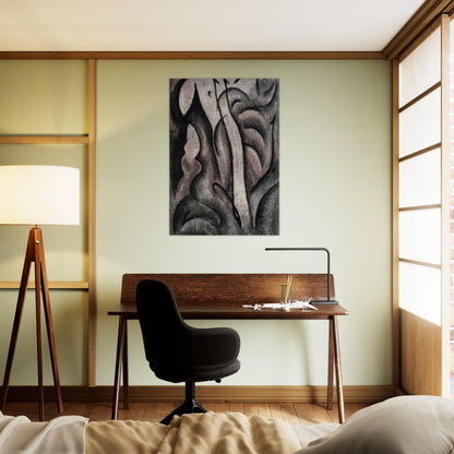 Sentimental Music - 1913 - Arthur Dove Brushed Aluminum Print - 70x100 cm / 28x40 inches | Arthur Dove Aluminum Print | Arthur Dove Prints