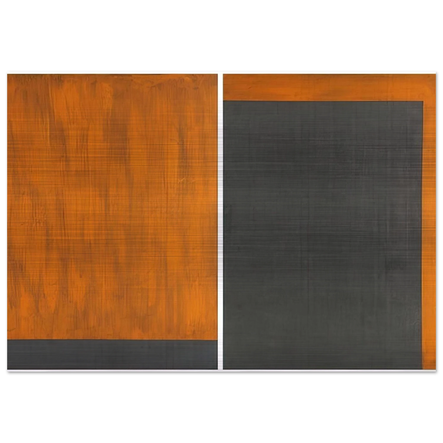Untitled No. 12 and 13 - 1991 - Gunther Forg Brushed Aluminum Print - 70x100 cm / 28x40 inches | Gunther Forg Aluminum Print | Gunther Forg Prints