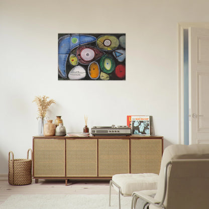 Untitled - 1946 - Richard Pousette-Dart Brushed Aluminum Print - 70x100 cm / 28x40 inches | Richard Pousette-Dart Aluminum Print | Richard Pousette-Dart Prints