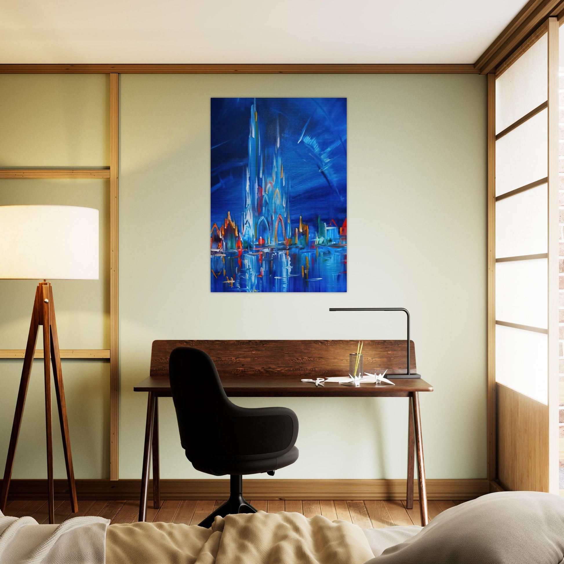 Consciousness - Konrad Zuse Brushed Aluminum Print - 70x100 cm / 28x40 inches | Konrad Zuse Aluminum Print | Konrad Zuse Prints