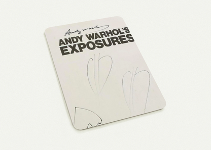 Butterfly Hearths  Andy Warhol's Exposures  By Andy Warhol Pack of 10 Post Cards | Andy Warhol Post Cards | A6 (10.5 x 14.8 cm) - 4.1 x 5.8 inches