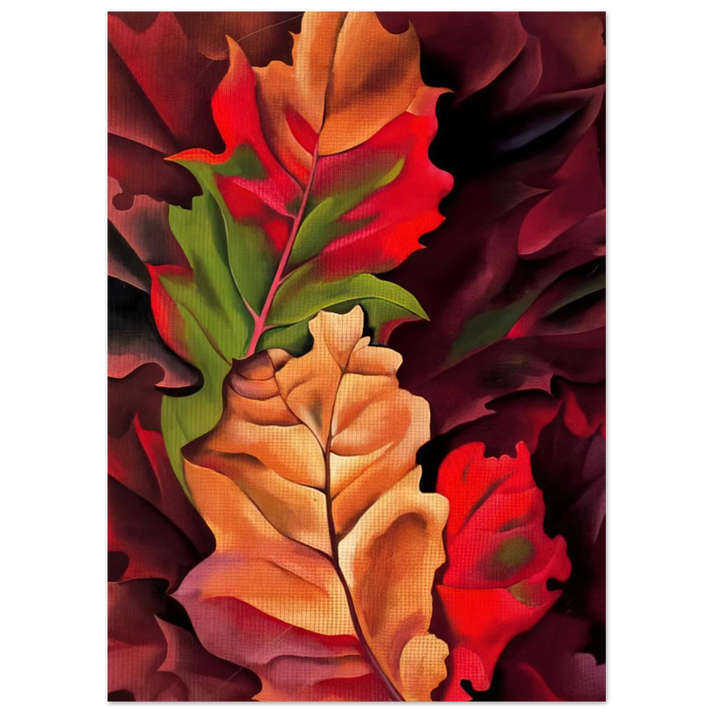 Georgia O'Keeffe - Autumn Leaves - Lake George, N.Y. Fine Art Poster