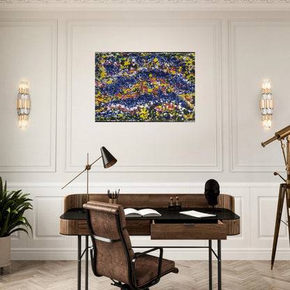 Bird in the Spring - Richard Pousette-Dart Brushed Aluminum Print - 70x100 cm / 28x40 inches | Richard Pousette-Dart Aluminum Print | Richard Pousette-Dart Prints