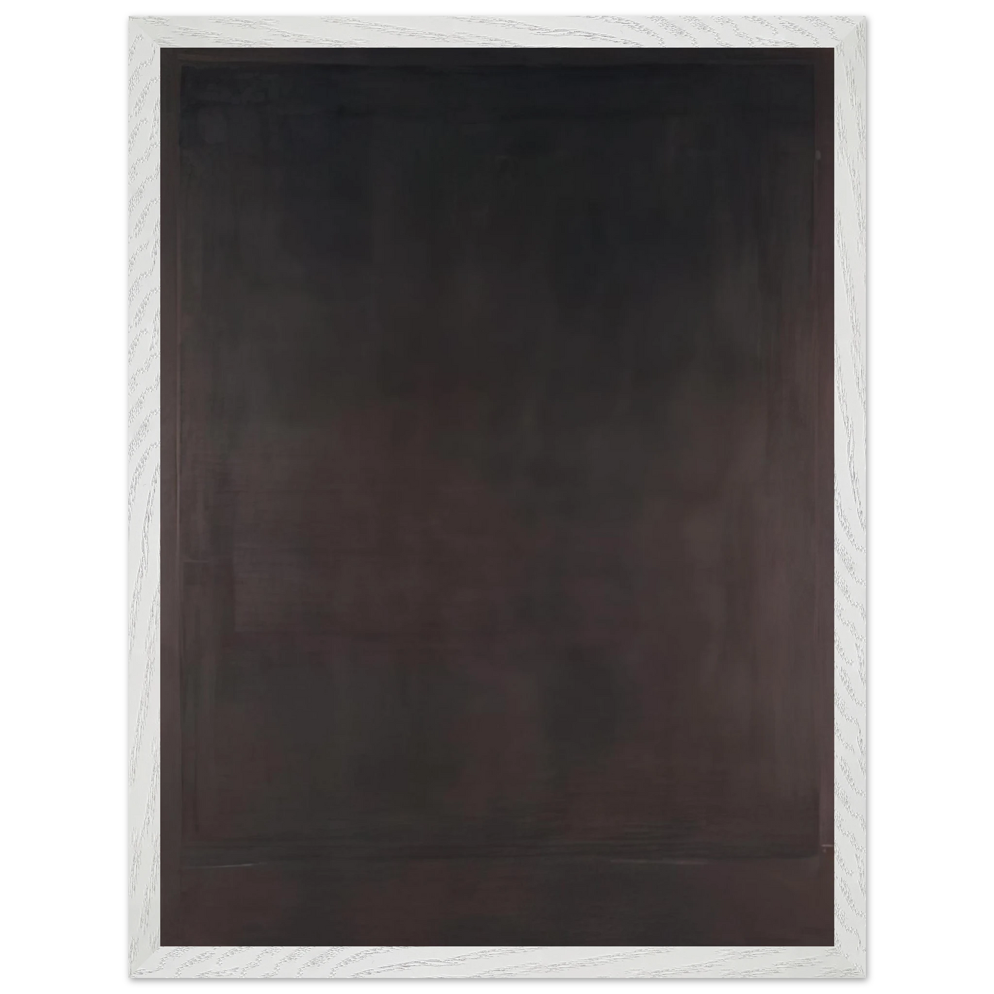 Mark Rothko - No. 8 - 1964 Wall Art - 60x80 cm / 24x32 inches - Premium Wooden Framed Poster With Fine Art Paper-canvas - White frame