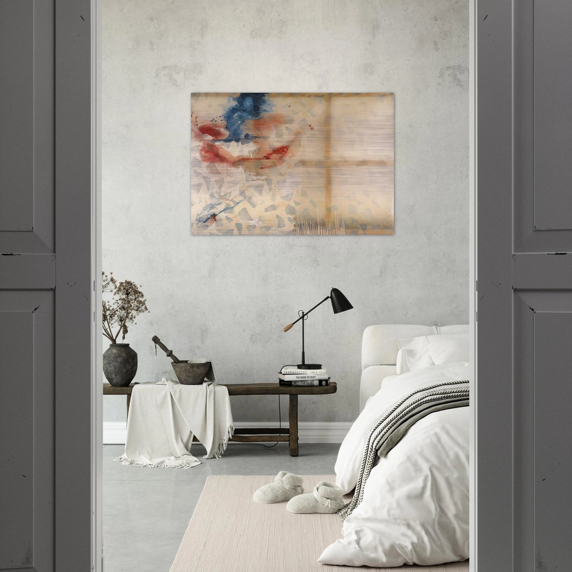 UNTITLED - Sigmar Polke Brushed Aluminum Print - 70x100 cm / 28x40 inches | Sigmar Polke Aluminum Print | Sigmar Polke Prints