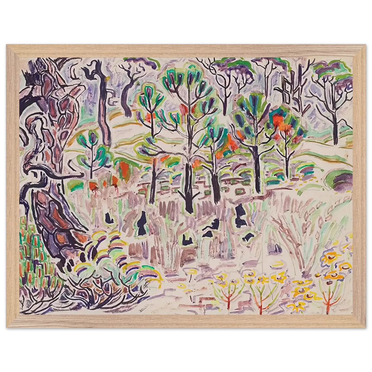 Walter Inglis Anderson - Walter Anderson Wall art - 28x43  cm / XL (11x17 Inches) - Fine Art Poster - -