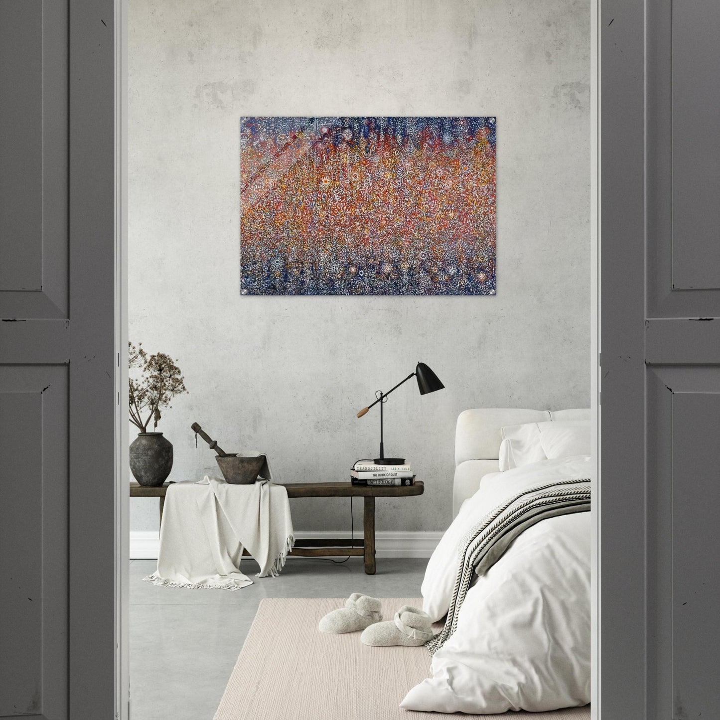 Celebration, Birth - 1976 - Richard Pousette-Dart Acrylic Print - 70x100 cm / 28x40″ inches