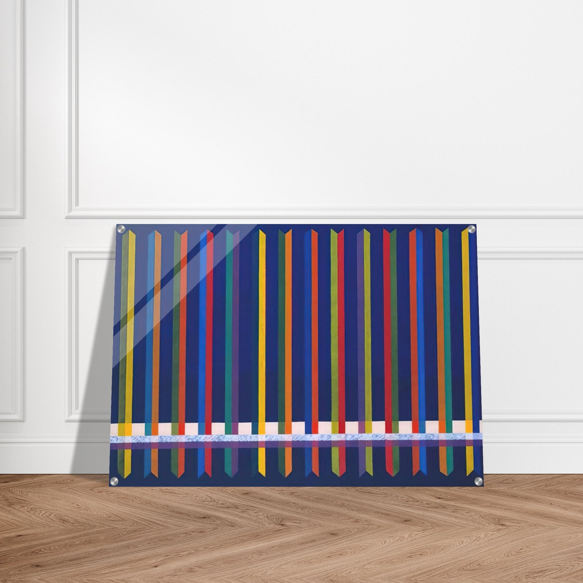 Very Sharp - Piero Dorazio Acrylic Print - 70x100 cm / 28x40″ inches