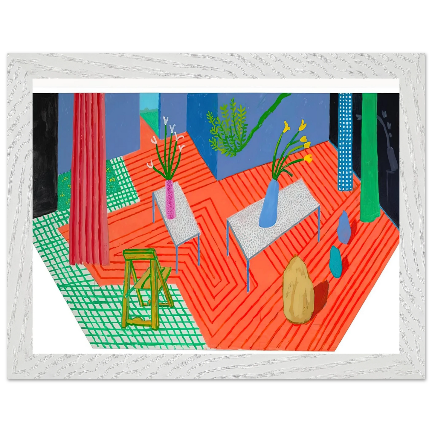 David Hockney - David Hockney Wall art - 20x25 cm / 8x10 inches - Fine Art Poster-canvas - -