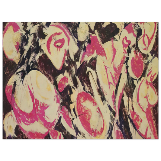 Lee Krasner - Gaea  75x100 cm / 30x40inches Fine Art Poster