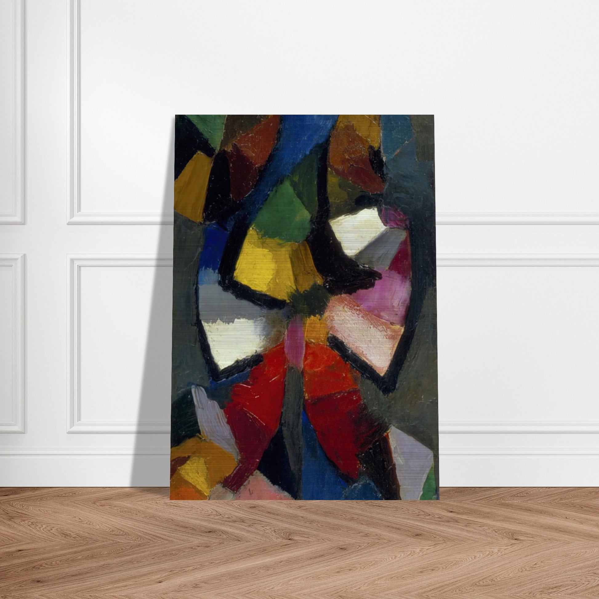 Synchromy No. 6 - 1914 - Morgan Russell Brushed Aluminum Print - 70x100 cm / 28x40 inches | Morgan Russell Aluminum Print | Morgan Russell Prints