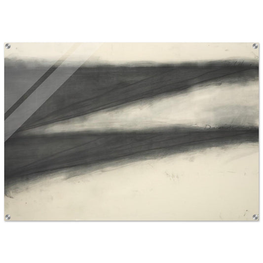 UNTITLED 1972 - Richard Serra Acrylic Print - 70x100 cm / 28x40″ inches