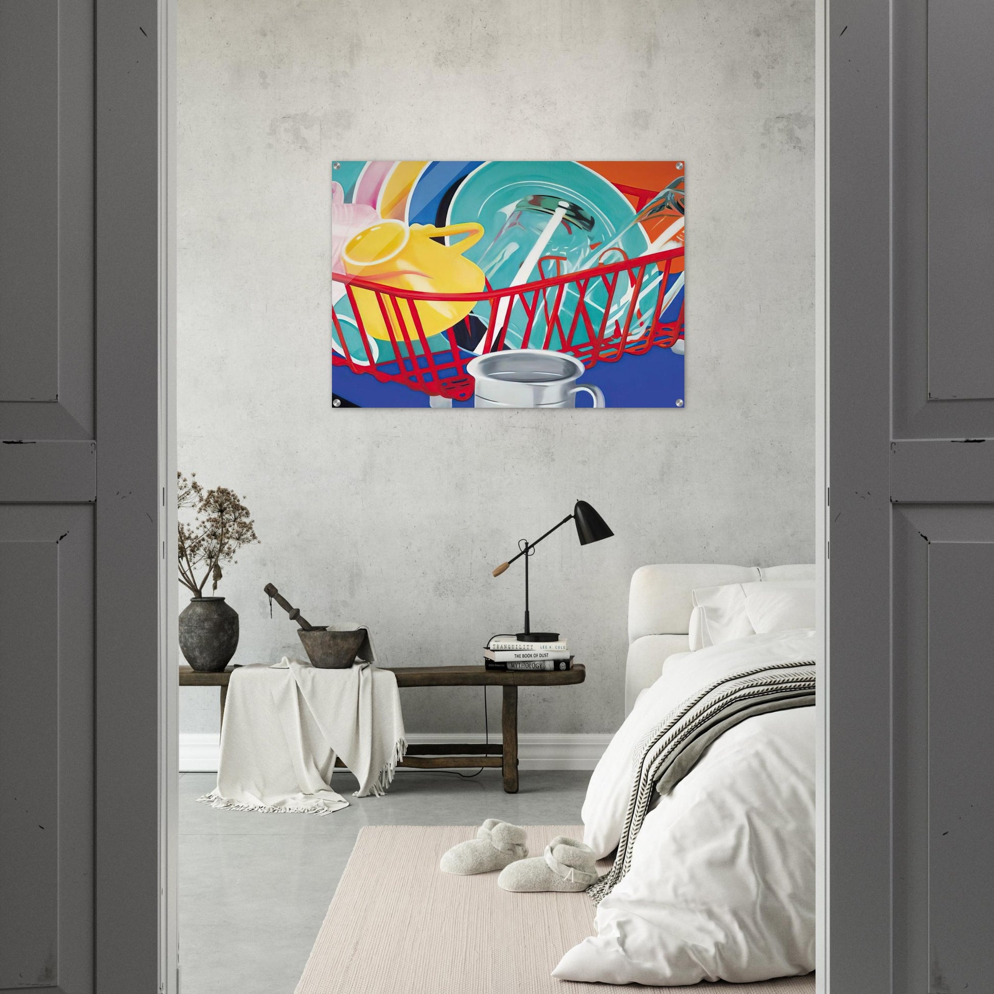 Dishes - James Rosenquist Acrylic Print - 70x100 cm / 28x40″ inches