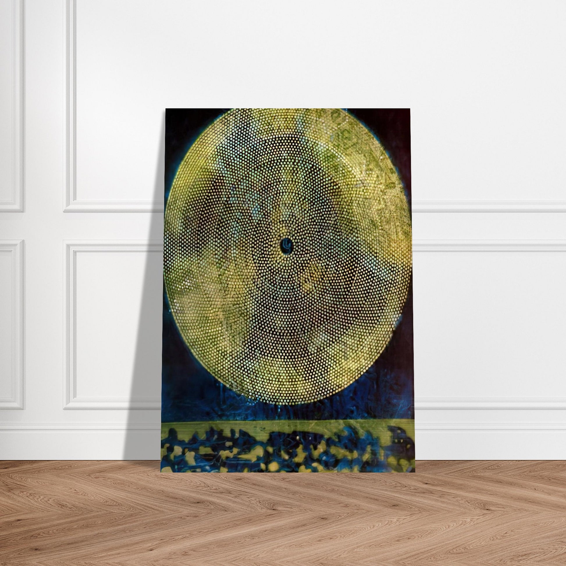 Birth of a galaxy - Max Ernst Brushed Aluminum Print - 70x100 cm / 28x40 inches | Max Ernst Aluminum Print | Max Ernst Prints