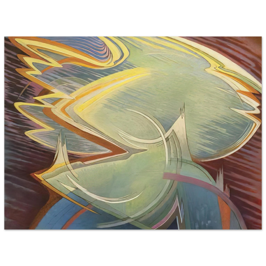 Lawren Harris - Untitled - 1951  75x100 cm / 30x40inches Fine Art Poster