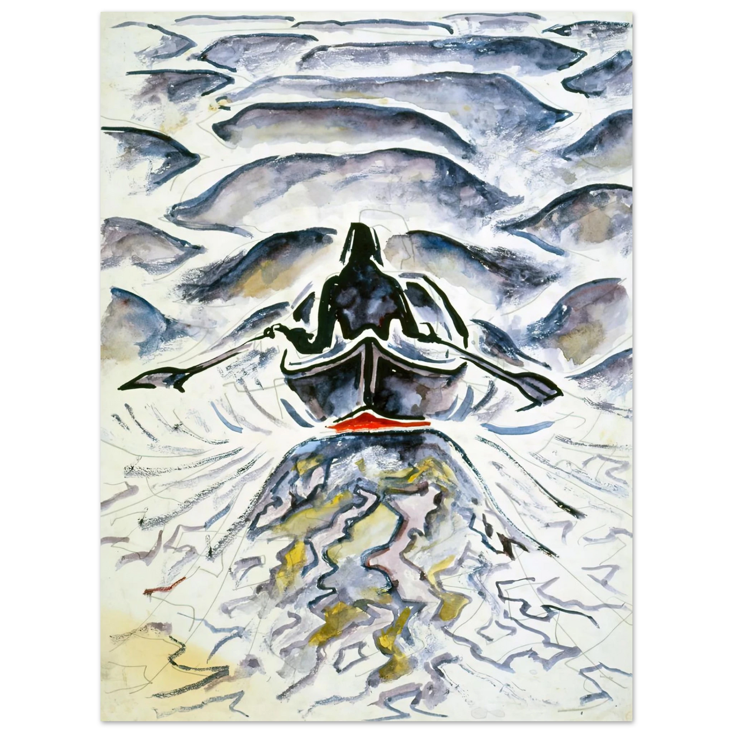 Walter Inglis Anderson - Walter Anderson Wall art - 13x18 cm / 5x7 inches - Fine Art Poster-canvas - -