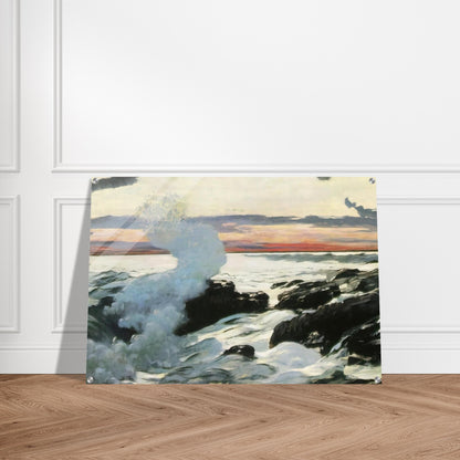 WEST POINT PROUT S NECK - Winslow Homer Acrylic Print - 70x100 cm / 28x40″ inches