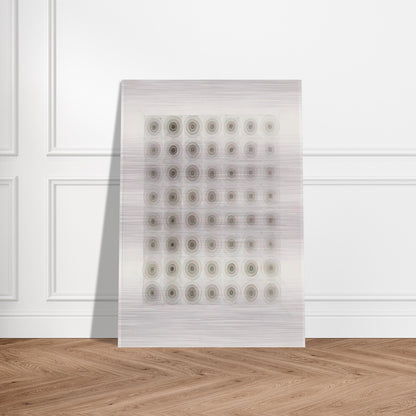 UNTITLED 1966 - Eva Hesse Brushed Aluminum Print - 70x100 cm / 28x40 inches | Eva Hesse Aluminum Print | Eva Hesse Prints