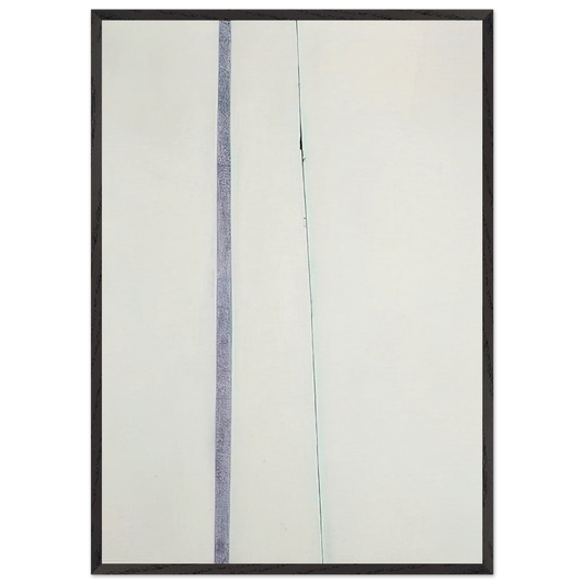 Washington DC 1 - 1971 N1 - Edward Corbett 70x100 cm / 28x40 inches Framed Art Print – Black Wooden Frame
