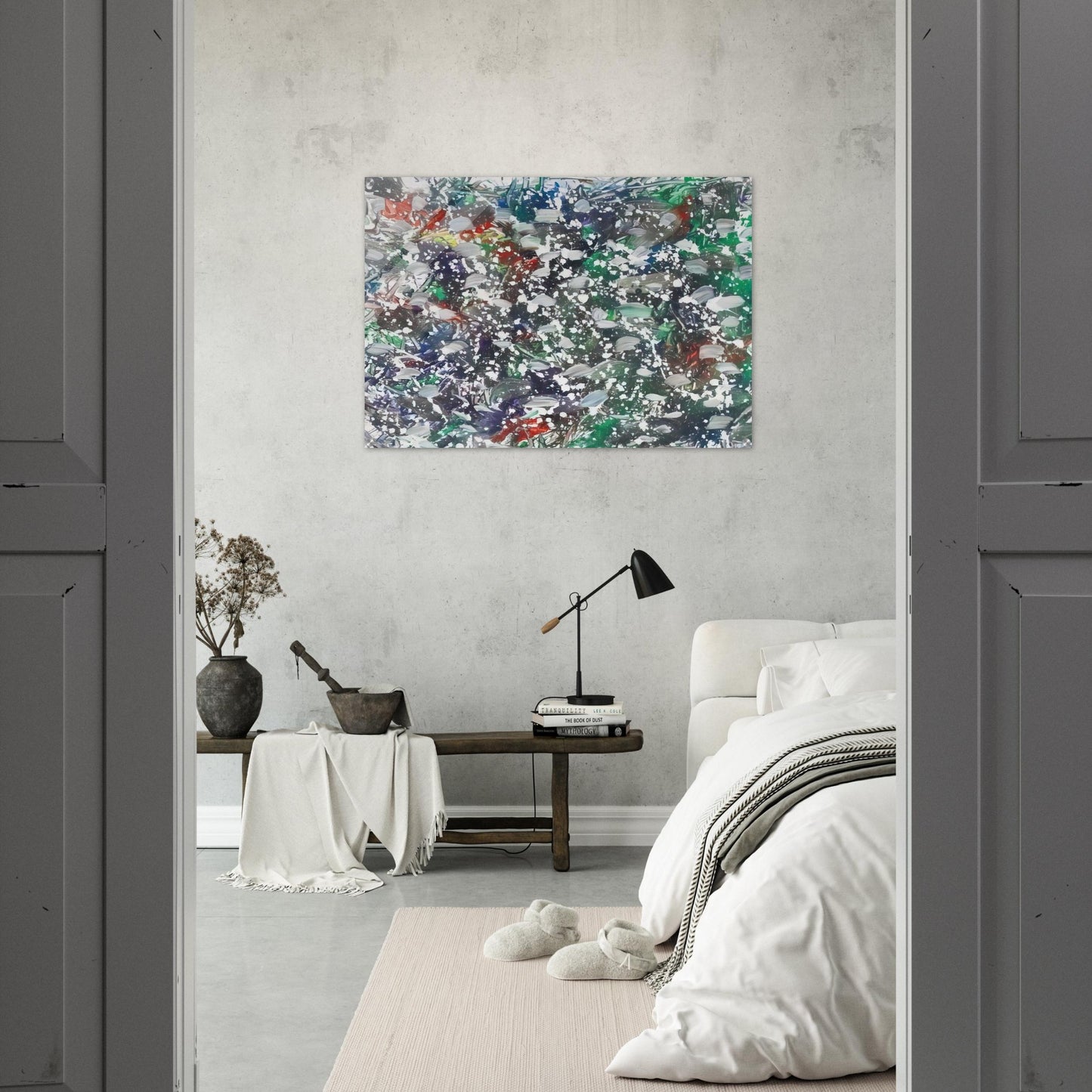 Neigeoliale - Marcel Barbeau Acrylic Print - 70x100 cm / 28x40″ inches