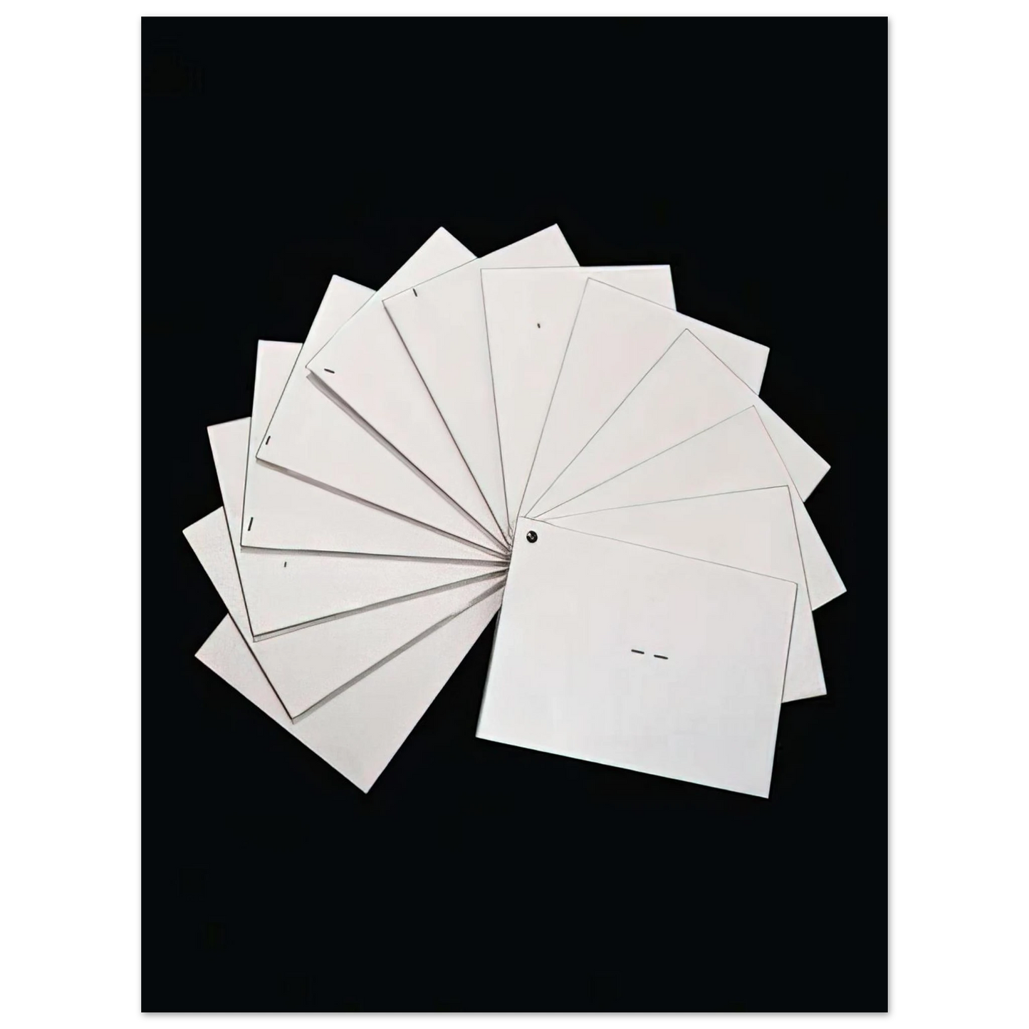 Mira Schendel - Untitled from Cadernos Series - 1971  75x100 cm / 30x40inches Fine Art Poster