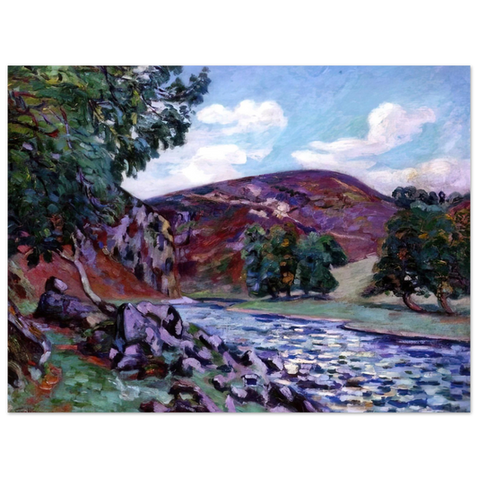 Armand Guillaumin - Paysage ÃƒÂ  Crozant - 1900  75x100 cm / 30x40inches Fine Art Poster