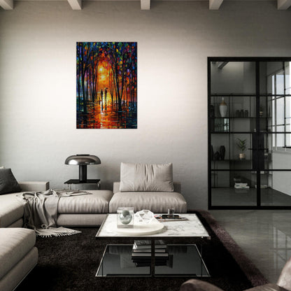 Leonid Afremov - Leonid Afremov Brushed Aluminum Print - 70x100 cm / 28x40 inches | Leonid Afremov Aluminum Print | Leonid Afremov Prints