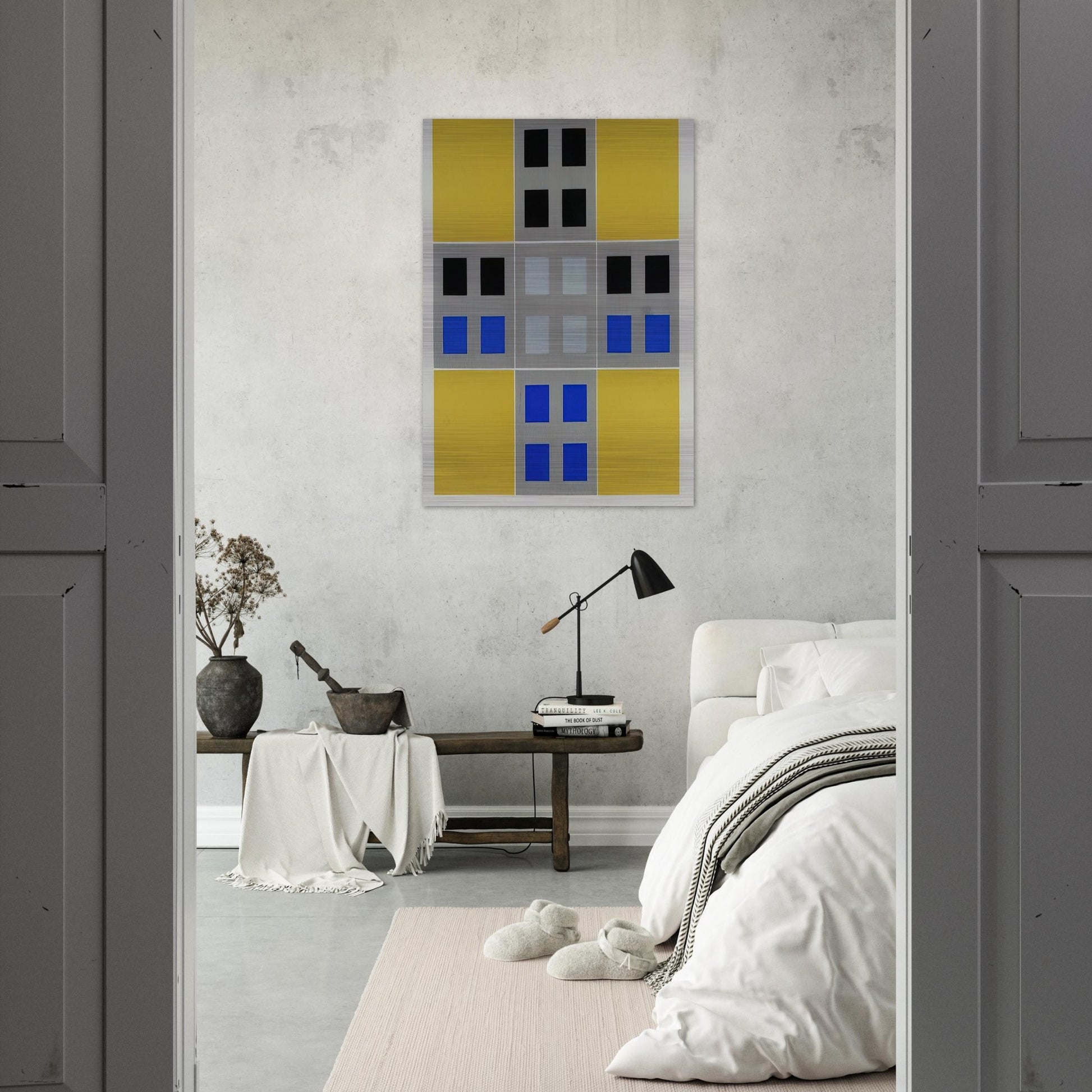 UNTITLED - Jesus Rafael Soto Brushed Aluminum Print - 70x100 cm / 28x40 inches | Jesus Rafael Soto Aluminum Print | Jesus Rafael Soto Prints