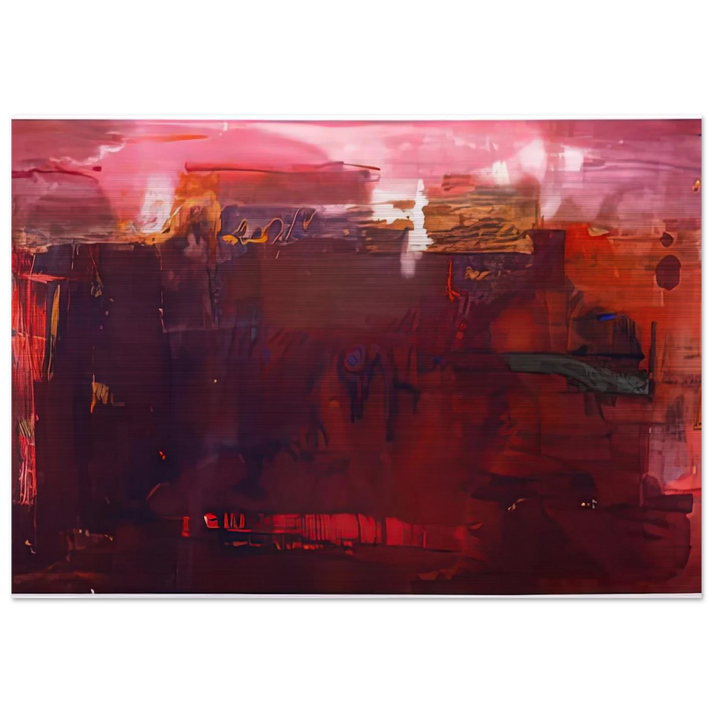 Carousel, 1979- - Helen Frankenthaler Brushed Aluminum Print - 70x100 cm / 28x40 inches | Helen Frankenthaler Aluminum Print | Helen Frankenthaler Prints