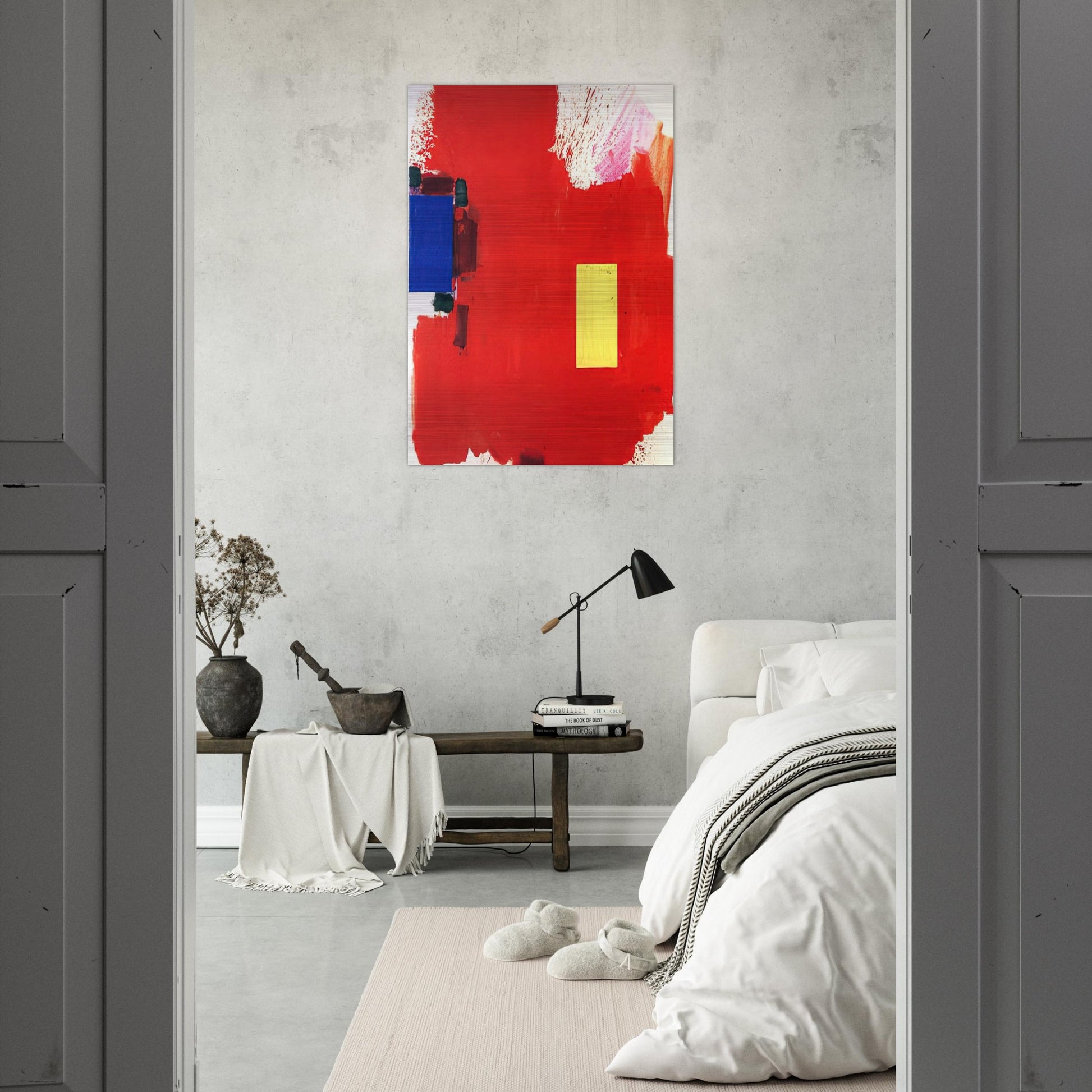 Magnum Opus - Hans Hofmann Brushed Aluminum Print - 70x100 cm / 28x40 inches | Hans Hofmann Aluminum Print | Hans Hofmann Prints