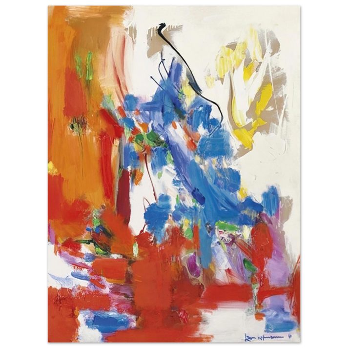 Hans Hofmann - Wild Vine  75x100 cm / 30x40inches Fine Art Poster