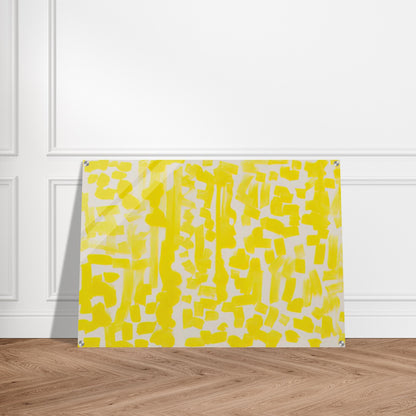 Yellow Painting - 1949 - Ad Reinhardt Acrylic Print - 70x100 cm / 28x40″ inches