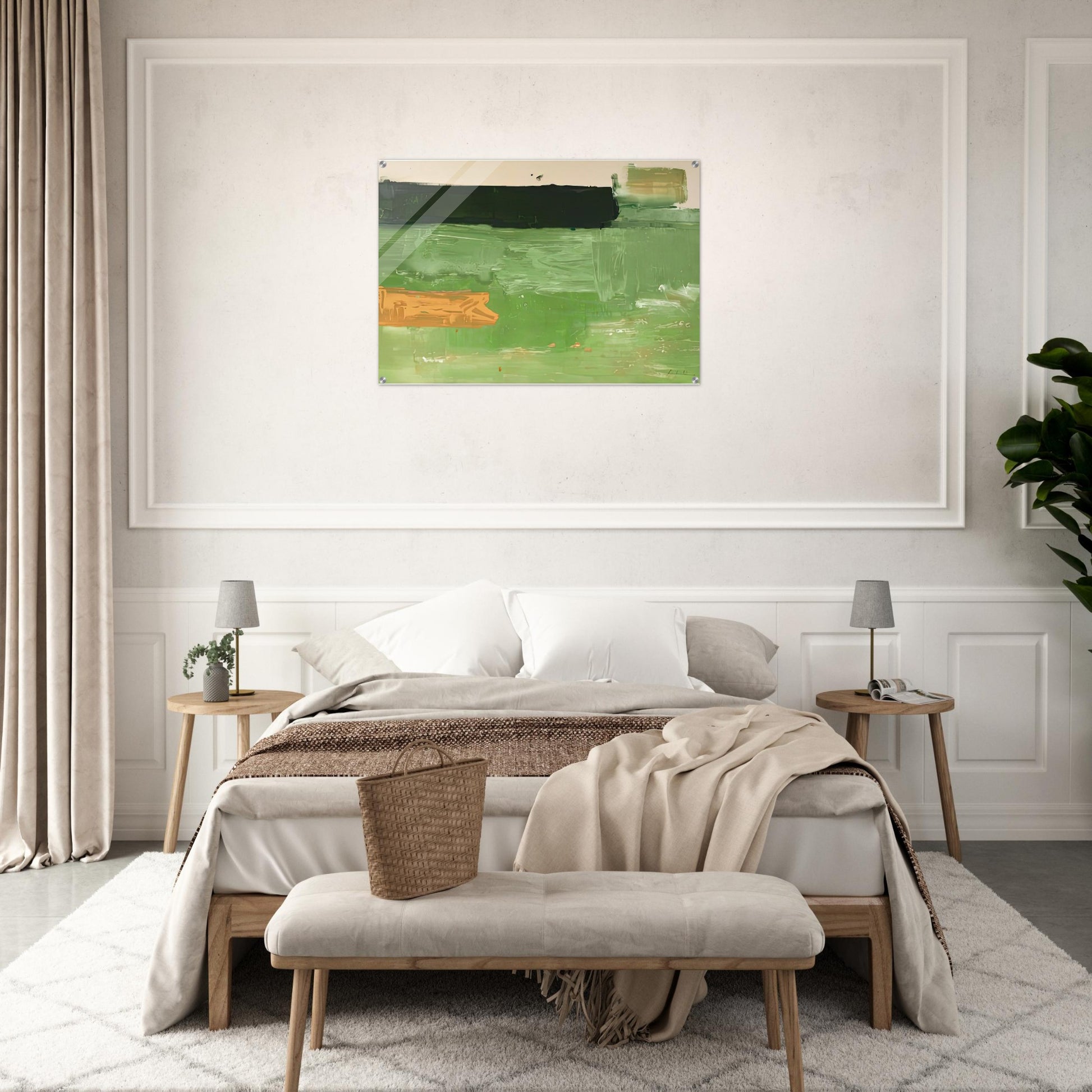 Mediterranean, 1981- - Helen Frankenthaler Acrylic Print - 70x100 cm / 28x40″ inches | Helen Frankenthaler Wall Art | Helen Frankenthaler Prints