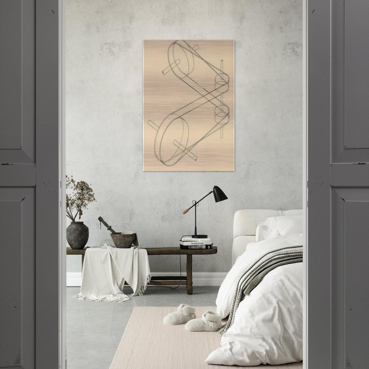 UNTITLED - Man Ray Brushed Aluminum Print - 70x100 cm / 28x40 inches | Man Ray Aluminum Print | Man Ray Prints