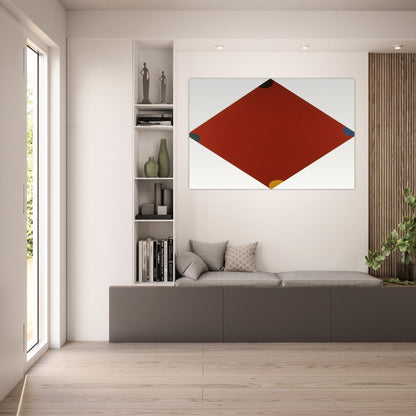 Cape Red - 1965 - Jeremy Moon Art Prints - 100x150 cm / 40x60″ inches | Jeremy Moon Poster | Jeremy Moon Prints