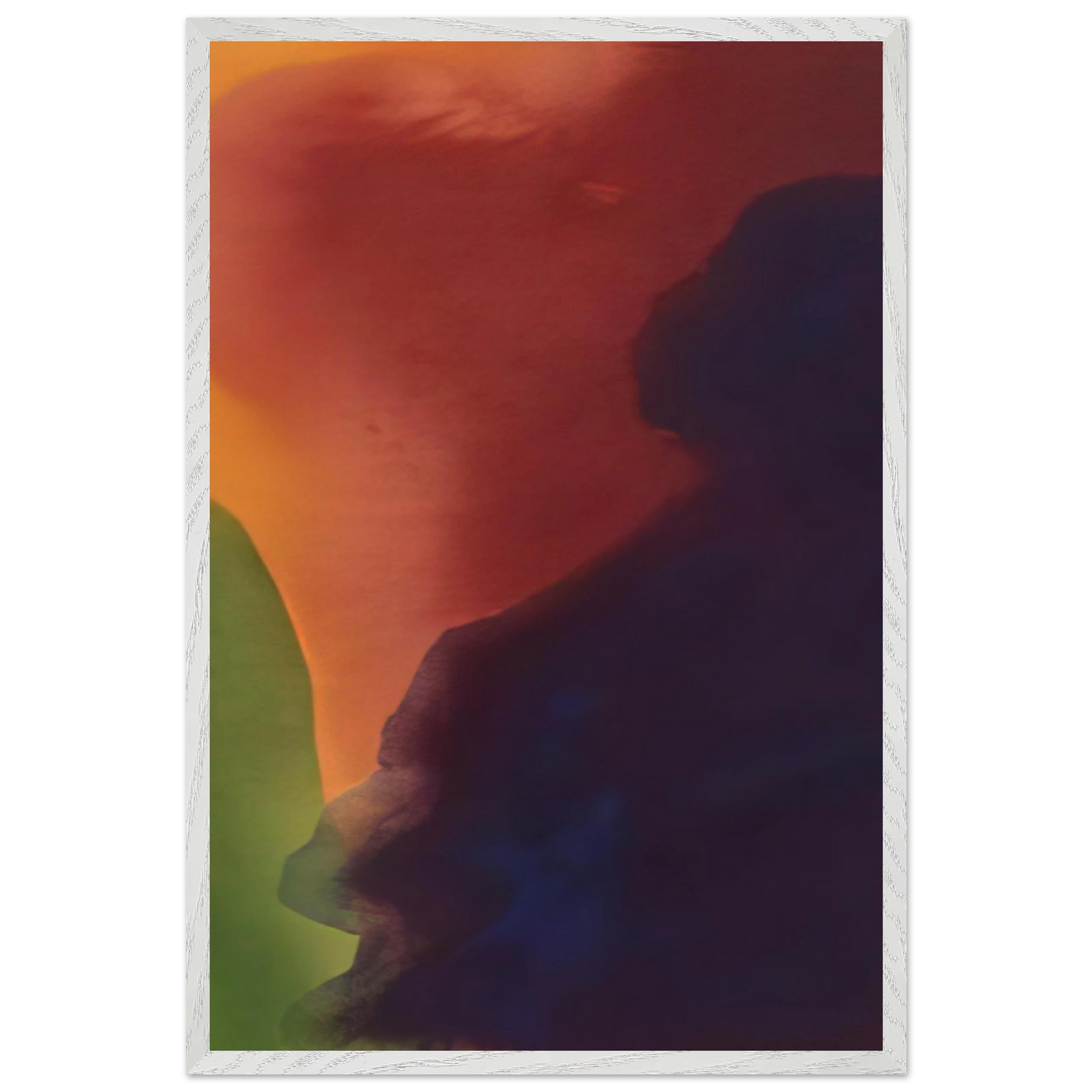 Helen Frankenthaler - Blue Atmosphere III - 1963 Wall art - 70x100 cm / 28x40 inches - Fine Art Poster-canvas - -