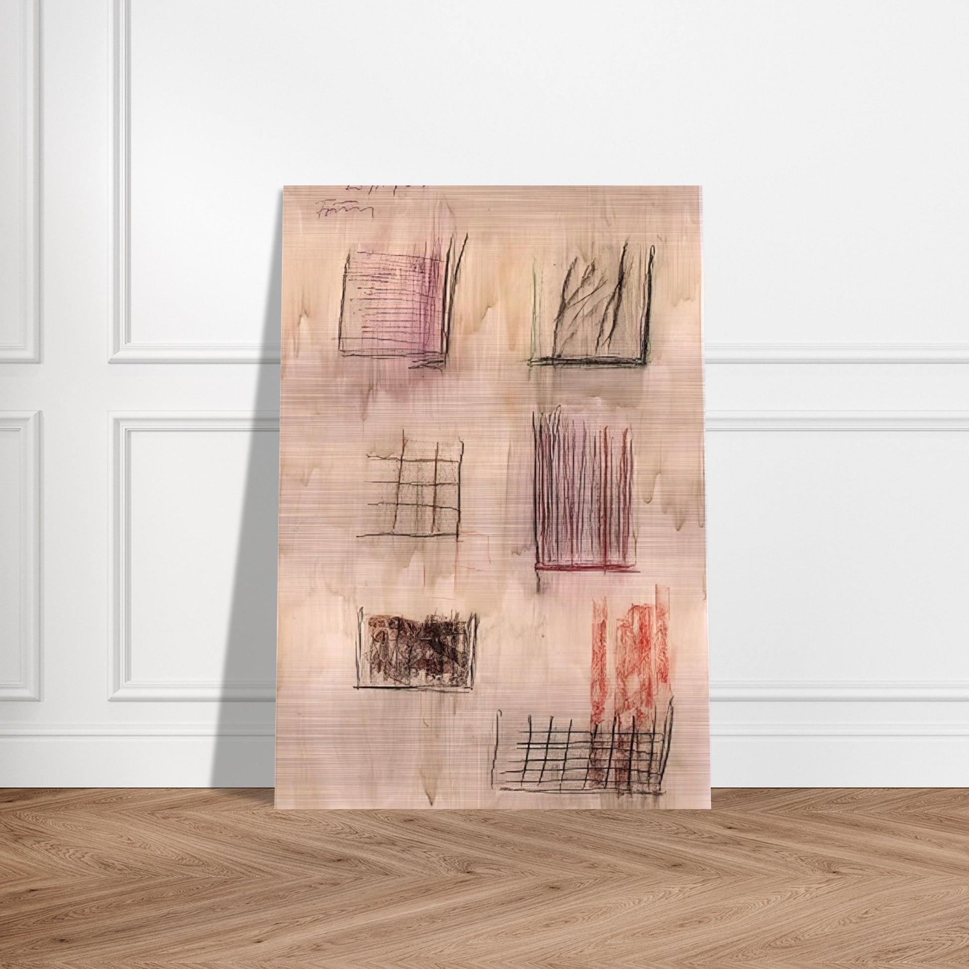 Untitled Cansons - 1989 - Gunther Forg Brushed Aluminum Print - 70x100 cm / 28x40 inches | Gunther Forg Aluminum Print | Gunther Forg Prints