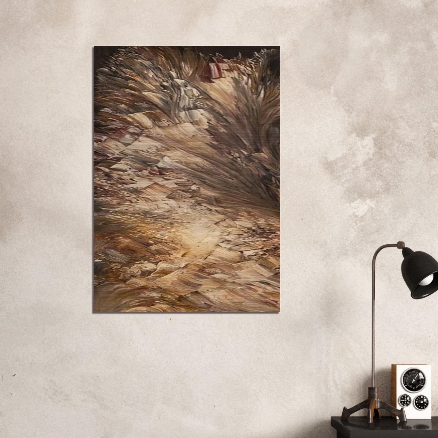 Jay DeFeo/BIG/The Verónica - Jay DeFeo Brushed Aluminum Print - 70x100 cm / 28x40 inches | Jay DeFeo Aluminum Print | Jay DeFeo Prints