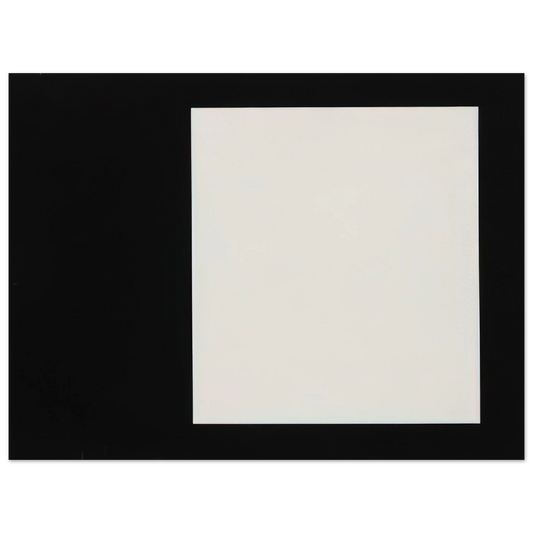 Ellsworth Kelly - Rectangle from the series Line Form Color  75x100 cm / 30x40inches Fine Art Poster