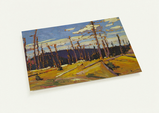 BURNT OVER FOREST 1916 By Tom Thomson Pack of 10 Post Cards | Tom Thomson Post Cards | A6 (10.5 x 14.8 cm) - 4.1 x 5.8 inches