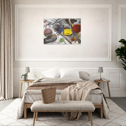 UNTITLED 1919 - Rudolf Bauer Acrylic Print - 70x100 cm / 28x40″ inches