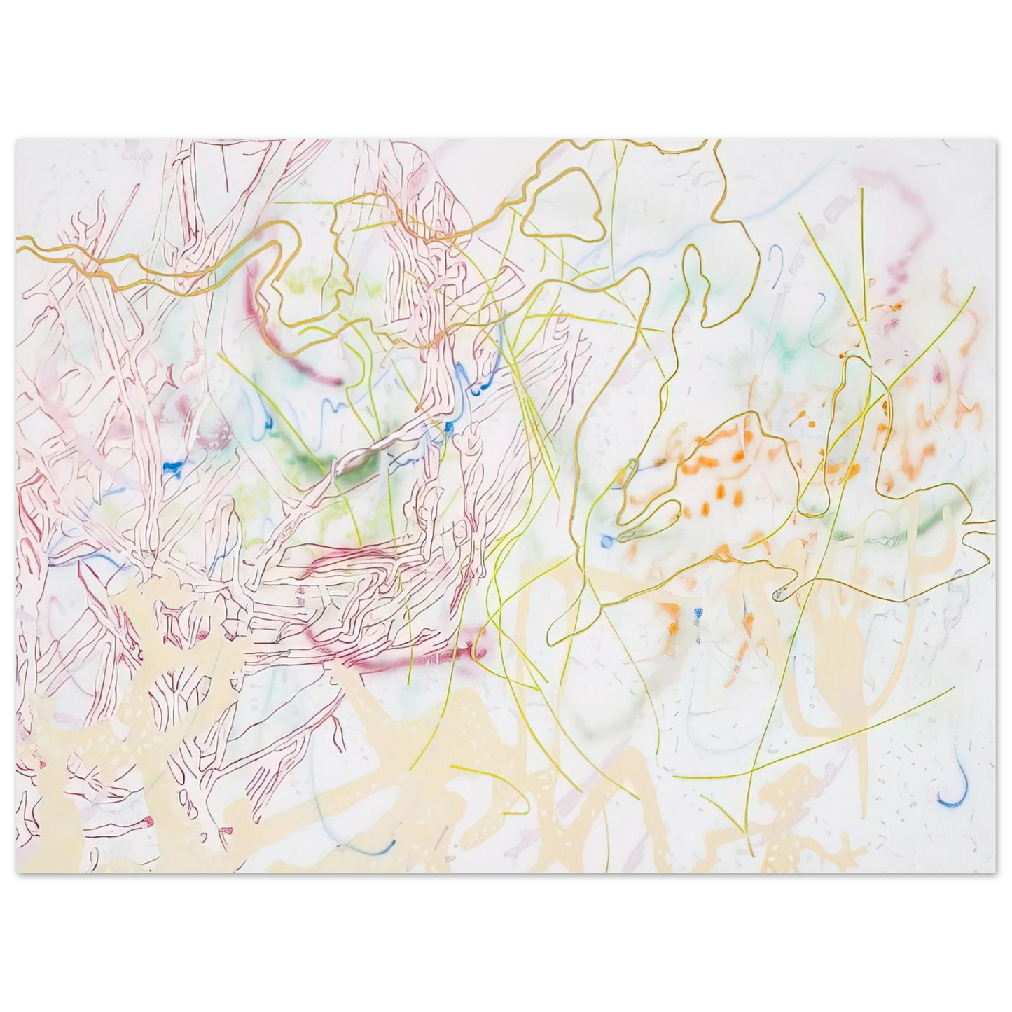 Nancy Graves - Polytropos - 1982  75x100 cm / 30x40inches Fine Art Poster