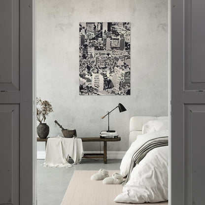 TOWNSCAPE 1969 - Gerhard Richter Brushed Aluminum Print - 70x100 cm / 28x40 inches | Gerhard Richter Aluminum Print | Gerhard Richter Prints