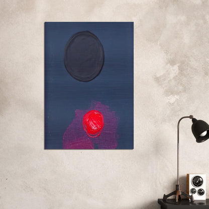 BAS 1974 - Luis Feito Brushed Aluminum Print - 70x100 cm / 28x40 inches | Luis Feito Aluminum Print | Luis Feito Prints