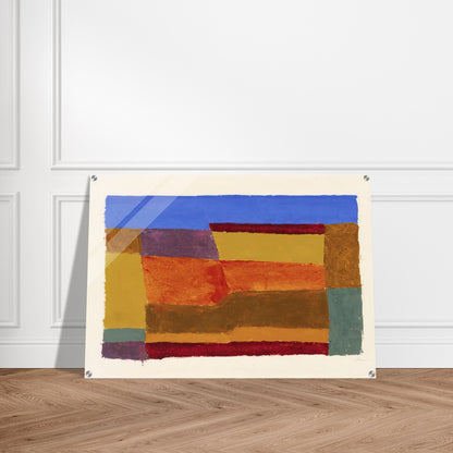STUDY FOR LAYERED 1940 - Josef Albers Acrylic Print - 70x100 cm / 28x40″ inches